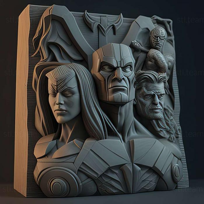 3D модель Гра Marvel Heroes (STL)